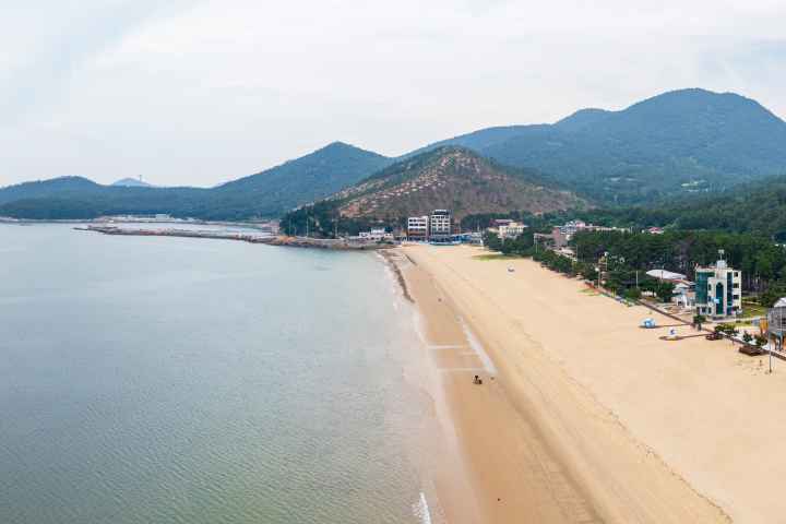 신지 명사십리해수욕장