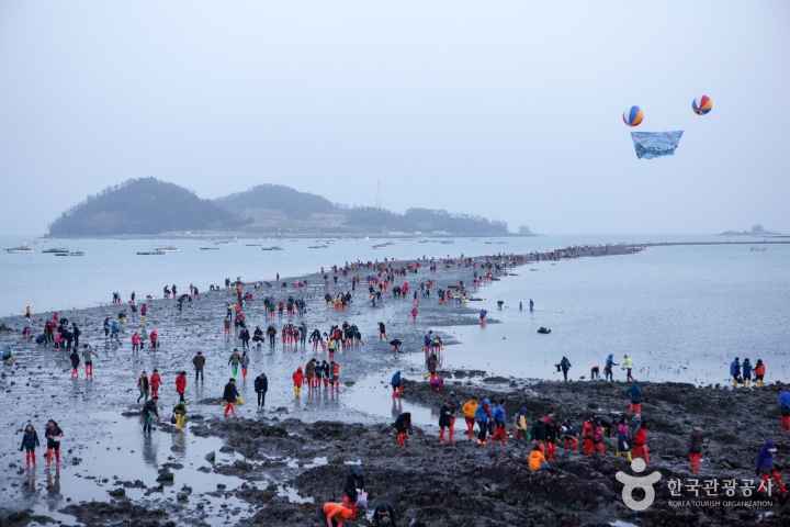 진도 신비의 바닷길 축제