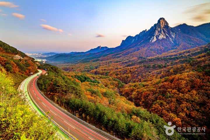 설악의가을 시간의 흔적