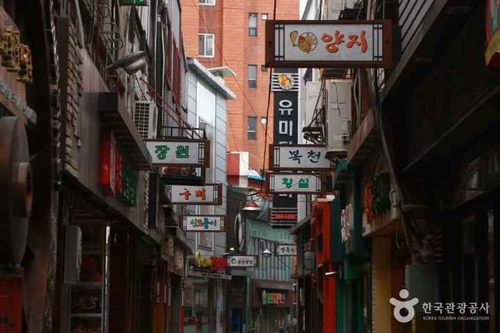 Chuncheon Myeongdong Dakgalbi Street