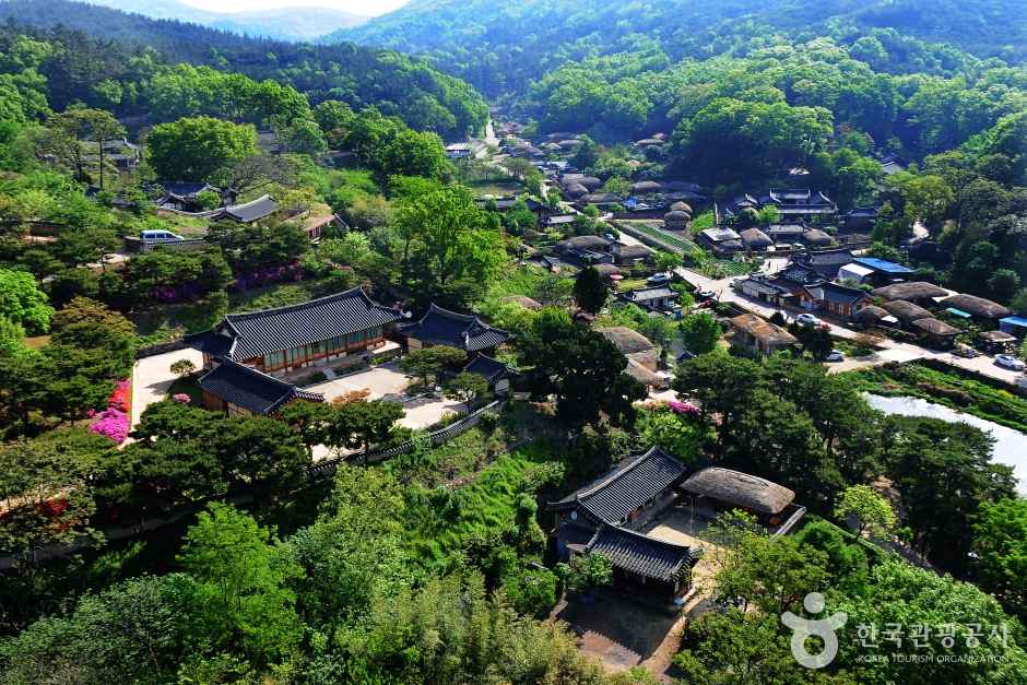 View of Yangdong Village in Gyeongju