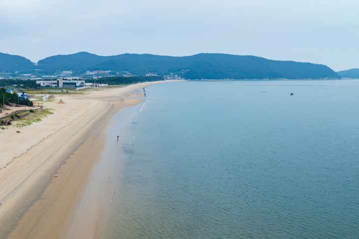 신지 명사십리해수욕장