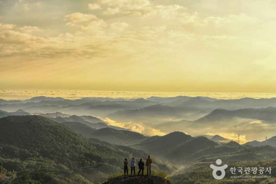 태백산 운해