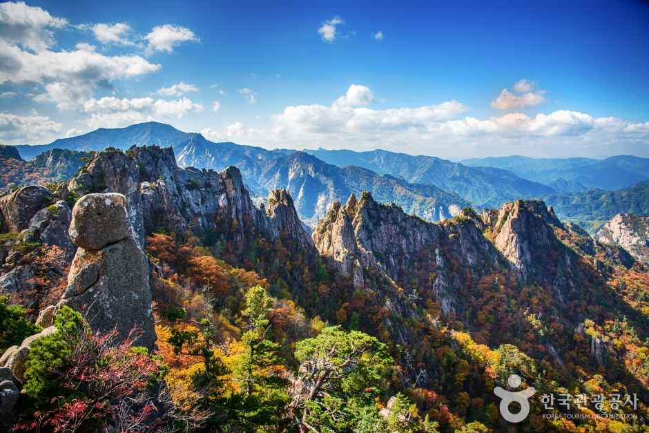 Autumn of Yongajangseong Ridge