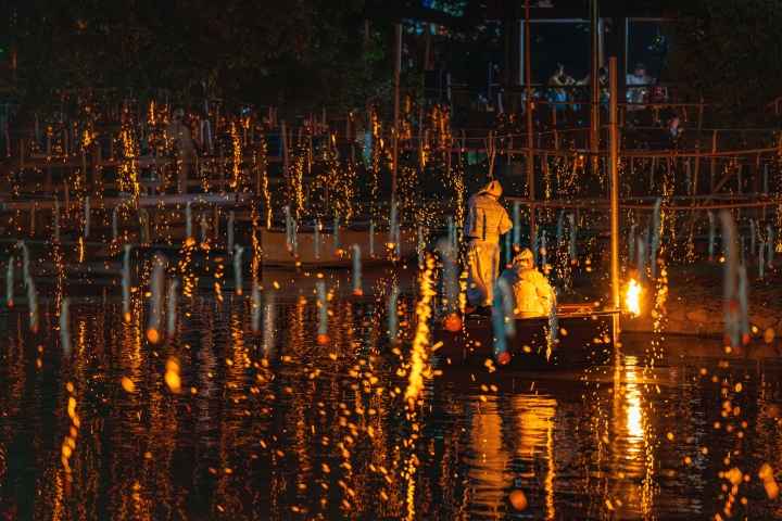 낙화놀이의 정수