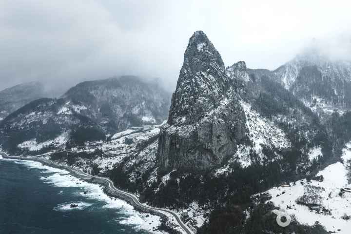Winter on Songgotsan Mountain