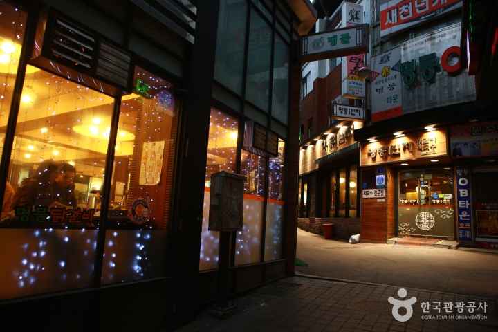Chuncheon Myeongdong Dakgalbi Street