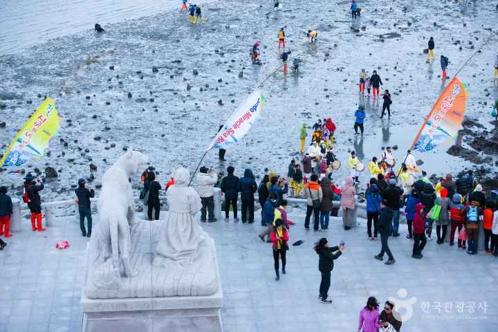 진도 신비의 바닷길 축제
