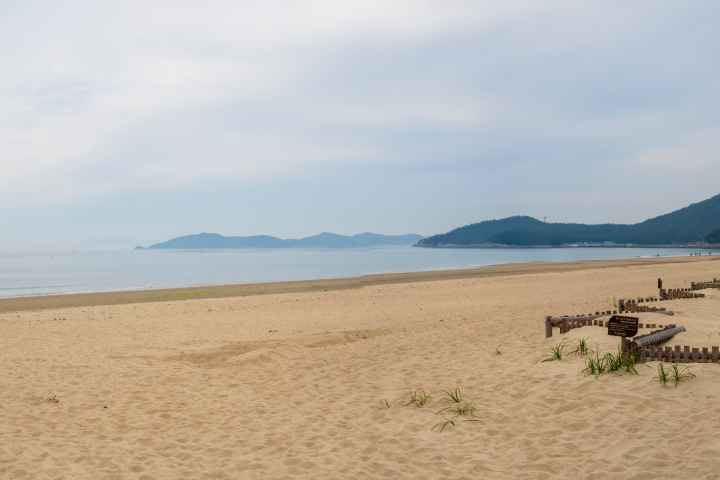 신지 명사십리해수욕장