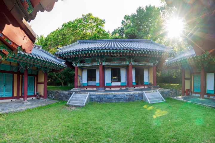 완도 묘당도 이충무공 유적